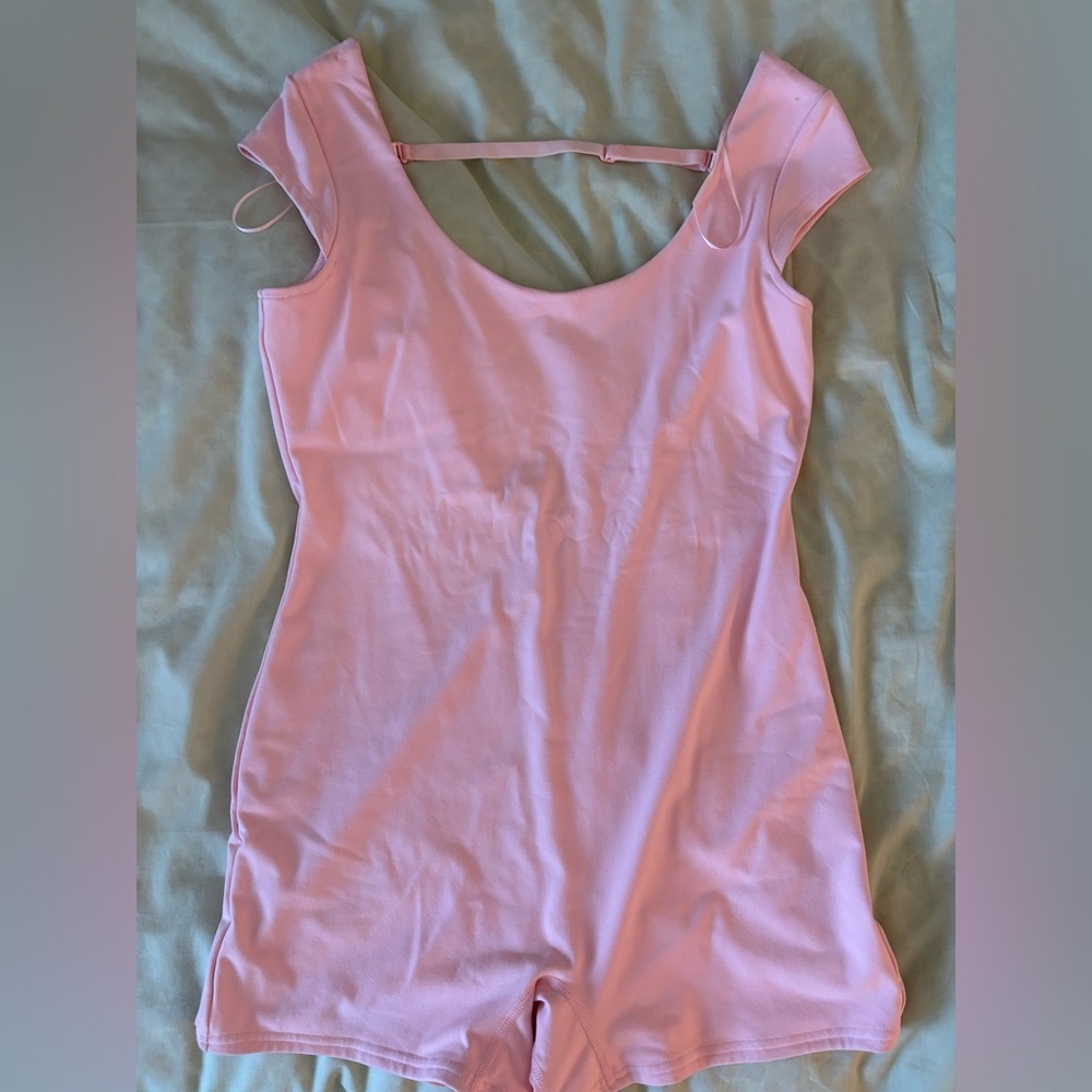 GARAGE pink shorts jumpsuit size medium women’s 💓